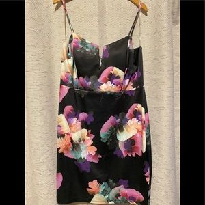 Black fitted Tube Fitted Dress